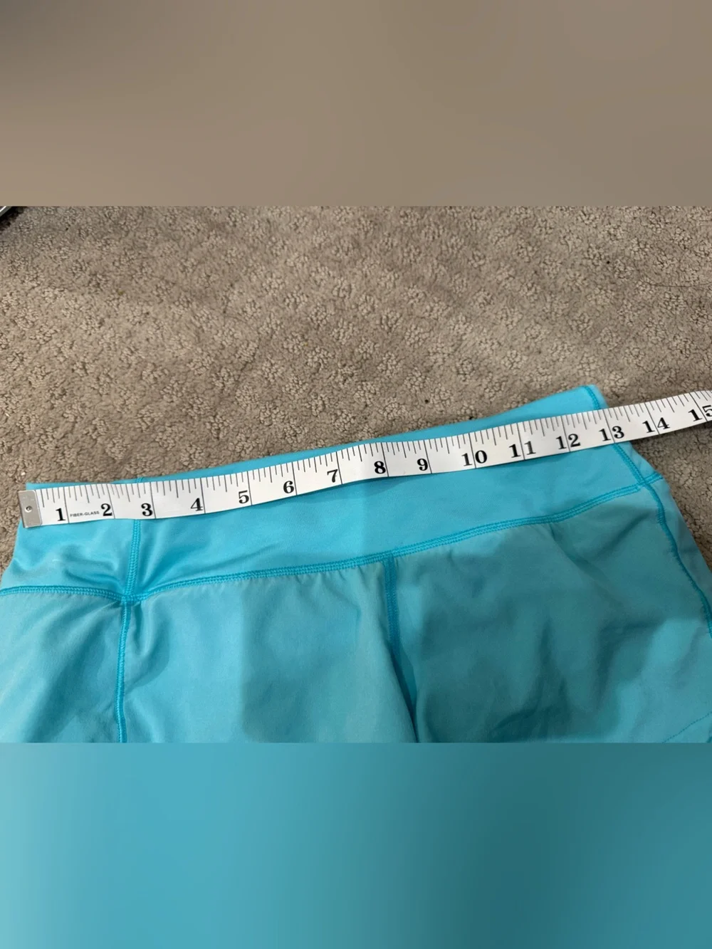 lululemon athletica pacer  Sky Blue Skort Shorts size 2